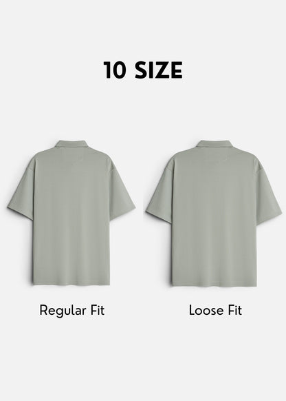 Áo Thun Polo Aerocool Mát Lạnh The Minimalist 015 Xám