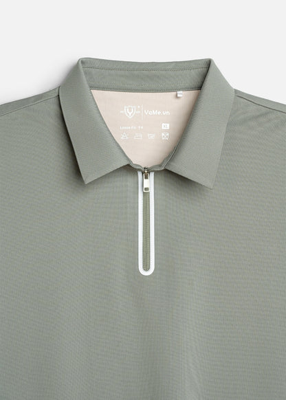 Áo Thun Polo Aerocool Mát Lạnh The Minimalist 015 Xám