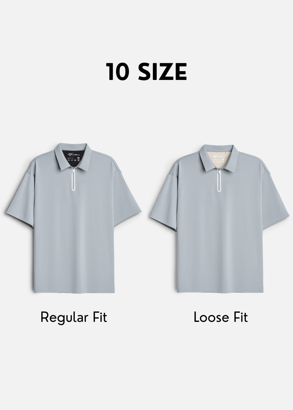 Áo Thun Polo Aerocool Mát Lạnh The Minimalist 015 Xám Nhạt