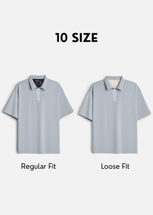 Áo Thun Polo Aerocool Mát Lạnh The Minimalist 015 Xám Nhạt