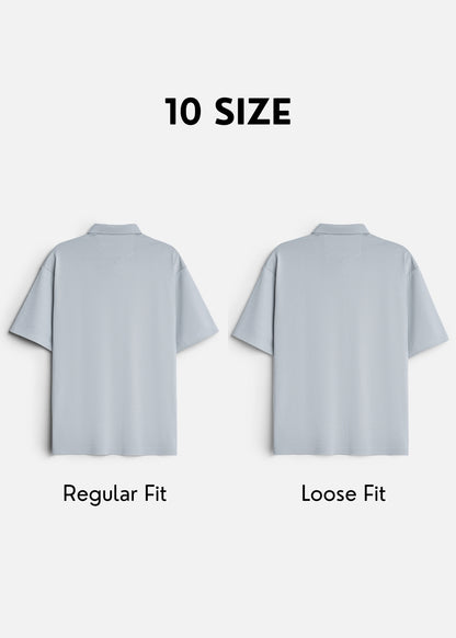 Áo Thun Polo Aerocool Mát Lạnh The Minimalist 015 Xám Nhạt