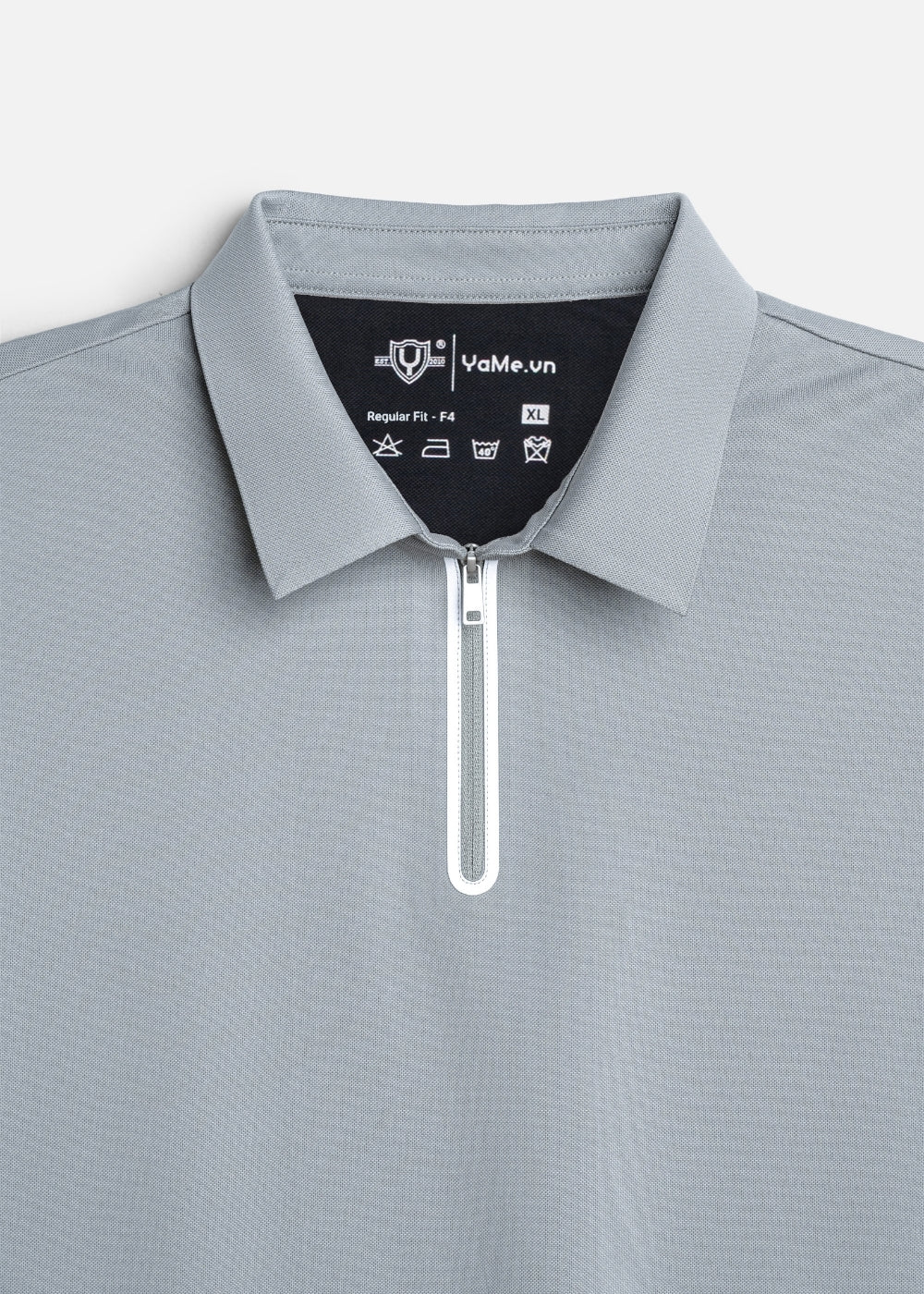 Áo Thun Polo Aerocool Mát Lạnh The Minimalist 015 Xám Nhạt