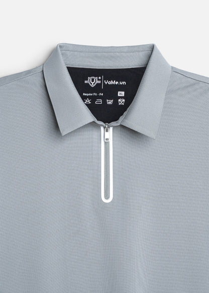 Áo Thun Polo Aerocool Mát Lạnh The Minimalist 015 Xám Nhạt