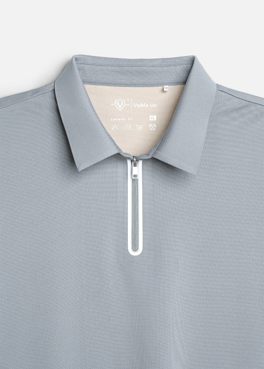 Áo Thun Polo Aerocool Mát Lạnh The Minimalist 015 Xám Nhạt