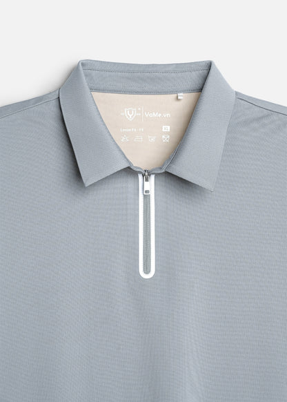 Áo Thun Polo Aerocool Mát Lạnh The Minimalist 015 Xám Nhạt