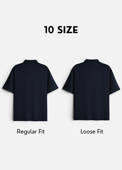 Áo Thun Polo Aerocool Mát Lạnh The Minimalist 015 Xanh Dương Đậm