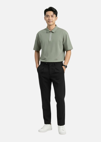 Áo Thun Polo Aerocool Mát Lạnh The Minimalist 015 Xám