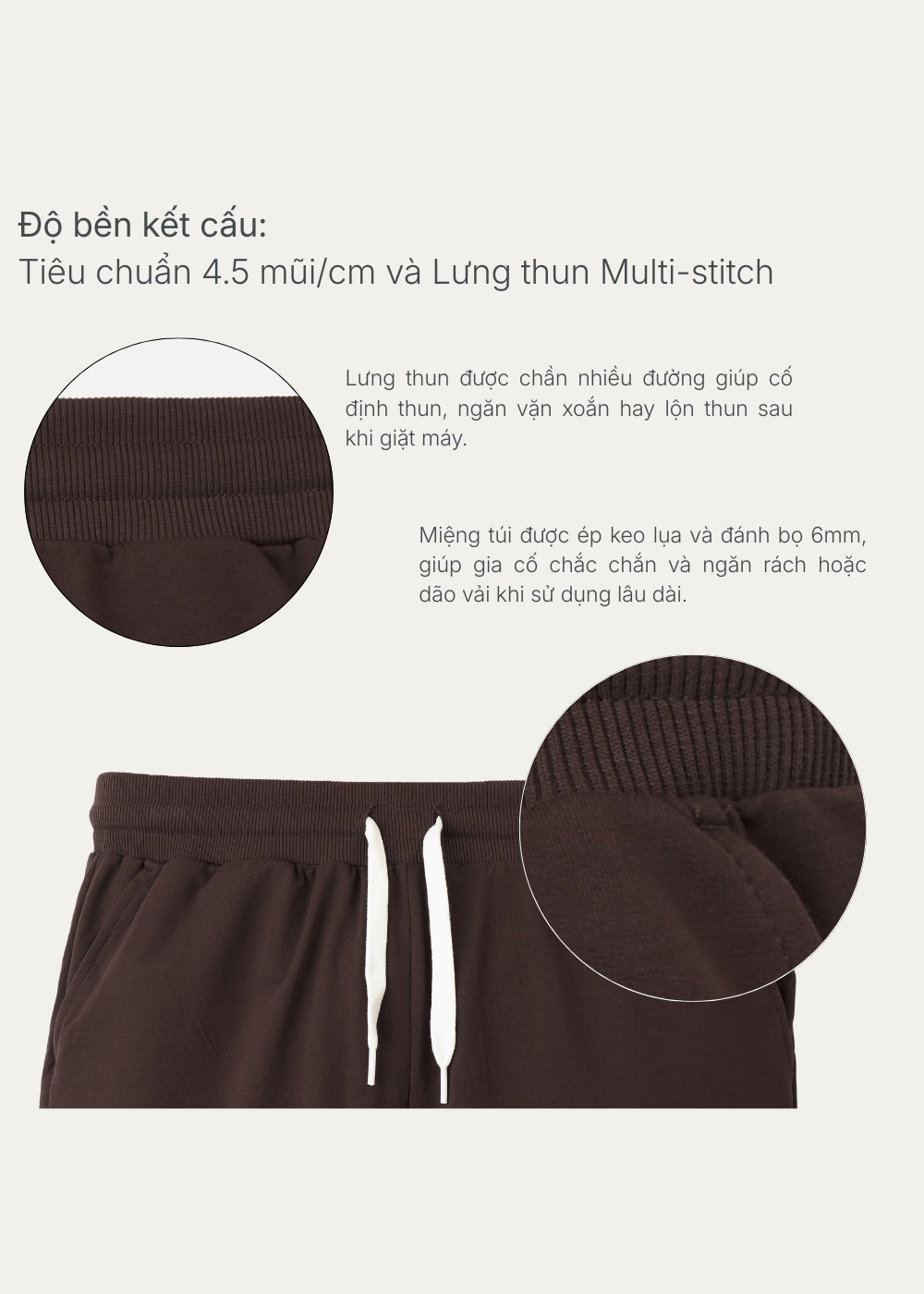 Quần Đùi Thun Giải Nhiệt Tức Thì IceVibes™ Thoát Mồ Hôi Nhanh The Minimalist 020 Màu Đen Dáng Ôm Vừa F2