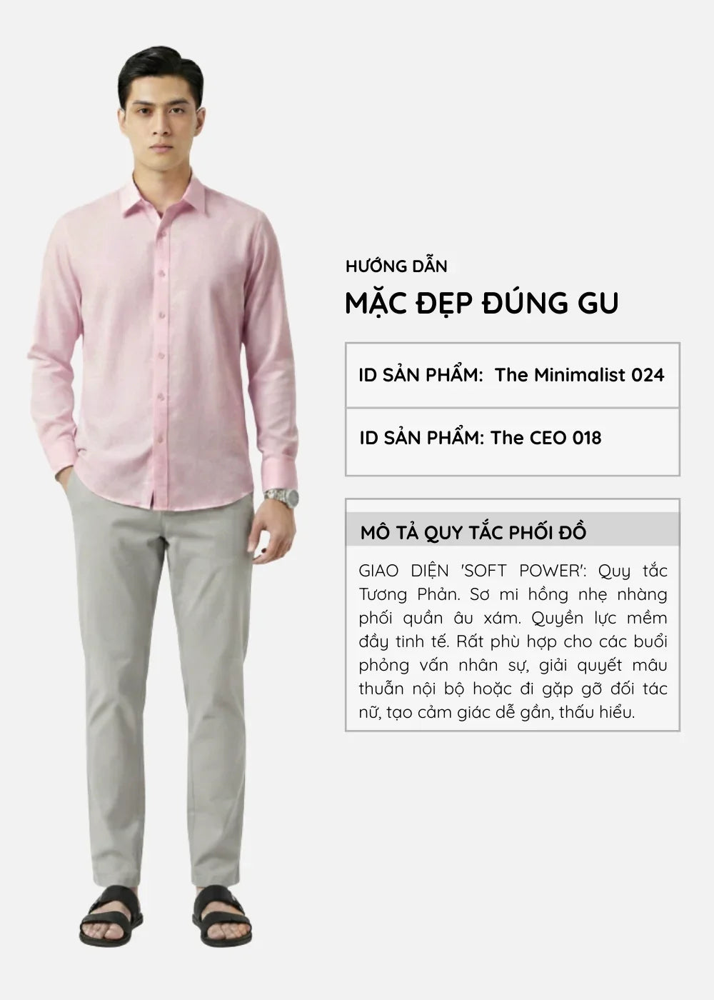 Áo Sơ Mi Tay Dài RainShield™ Trượt Nước Siêu Bền Nhẹ The Minimalist 024 Hồng