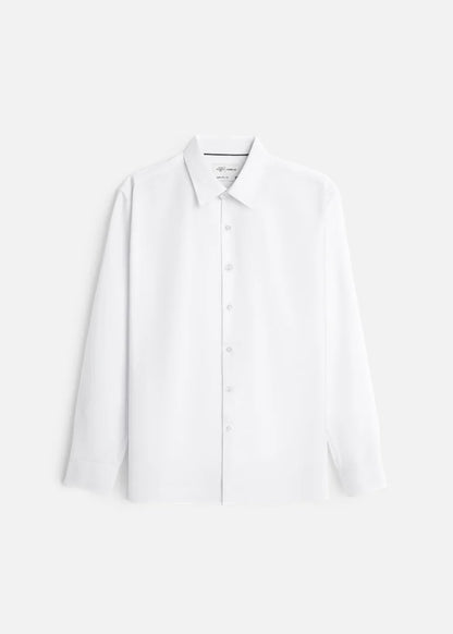 Áo Sơ Mi Tay Dài RainShield™ Trượt Nước Siêu Bền Nhẹ The Minimalist 024 Trắng