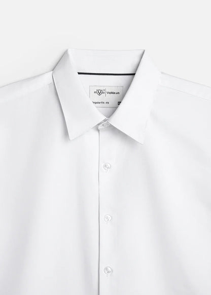 Áo Sơ Mi Tay Dài RainShield™ Trượt Nước Siêu Bền Nhẹ The Minimalist 024 Trắng