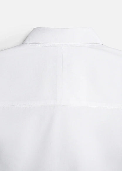 Áo Sơ Mi Tay Dài RainShield™ Trượt Nước Siêu Bền Nhẹ The Minimalist 024 Trắng