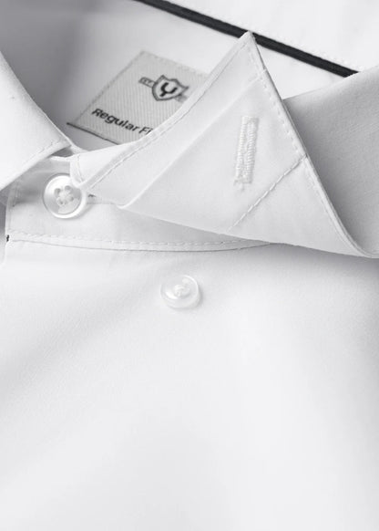 Áo Sơ Mi Tay Dài RainShield™ Trượt Nước Siêu Bền Nhẹ The Minimalist 024 Trắng