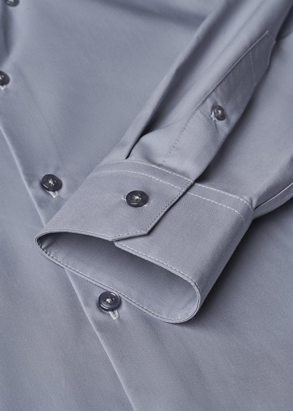 Áo Sơ Mi Tay Dài RainShield™ Trượt Nước Siêu Bền Nhẹ The Minimalist 024 Xám Nhạt