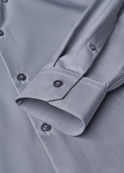 Áo Sơ Mi Tay Dài RainShield™ Trượt Nước Siêu Bền Nhẹ The Minimalist 024 Xám Nhạt