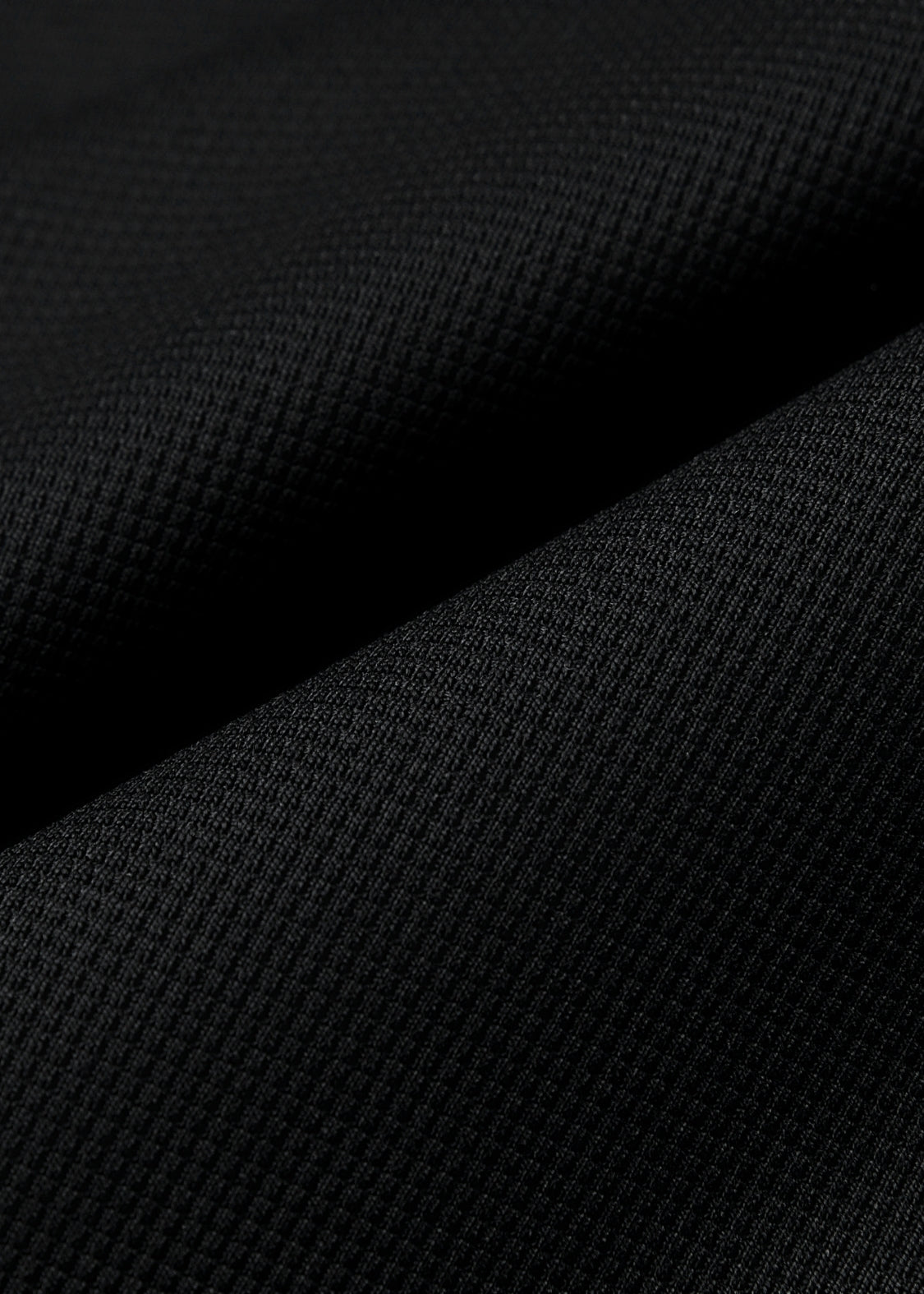 Áo Thun Cổ Polo FlexFit™ Vải Waffle Siêu Co Giãn The Minimalist 029 Màu Đen 99 Dáng Ôm Vừa F2