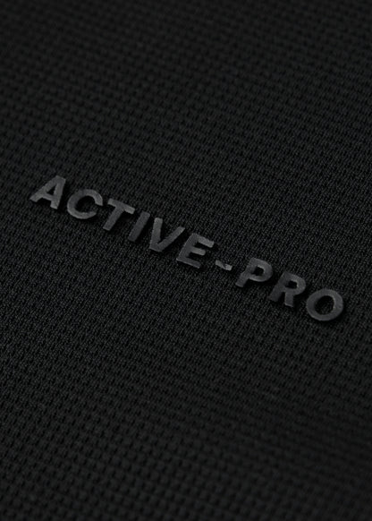Áo Thun Cổ Polo FlexFit™ Vải Waffle Siêu Co Giãn The Minimalist 029 Màu Đen 99 Dáng Ôm Vừa F2