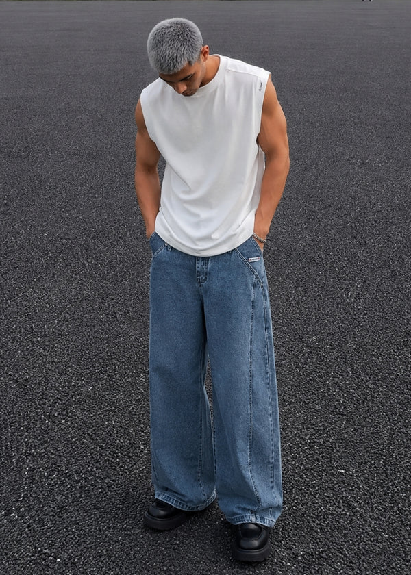 Áo Thun 3 Lỗ FlexFit™ Cotton Thoáng Da The No Style 022 Màu Trắng Dáng Ôm Vừa F2