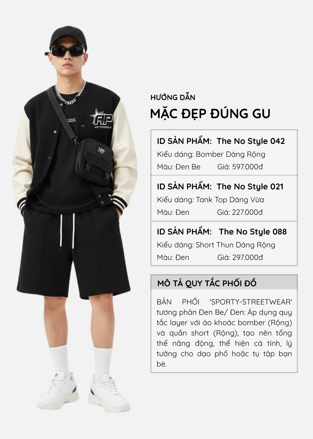 Áo Khoác Bomber Corduroy Mềm Mịn The No Style 042 Đen Be