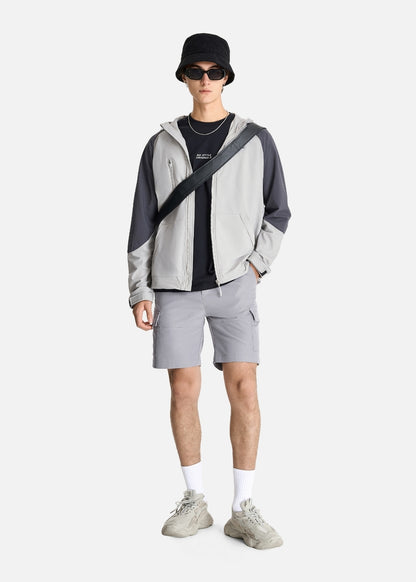 Quần Short Cargo Ít Nhăn The No Style 224 Xám