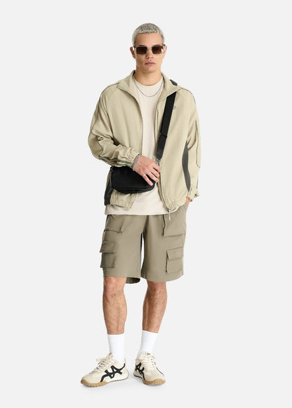 Quần Short 7 Inch Dù Nhẹ The No Style 091 Nâu