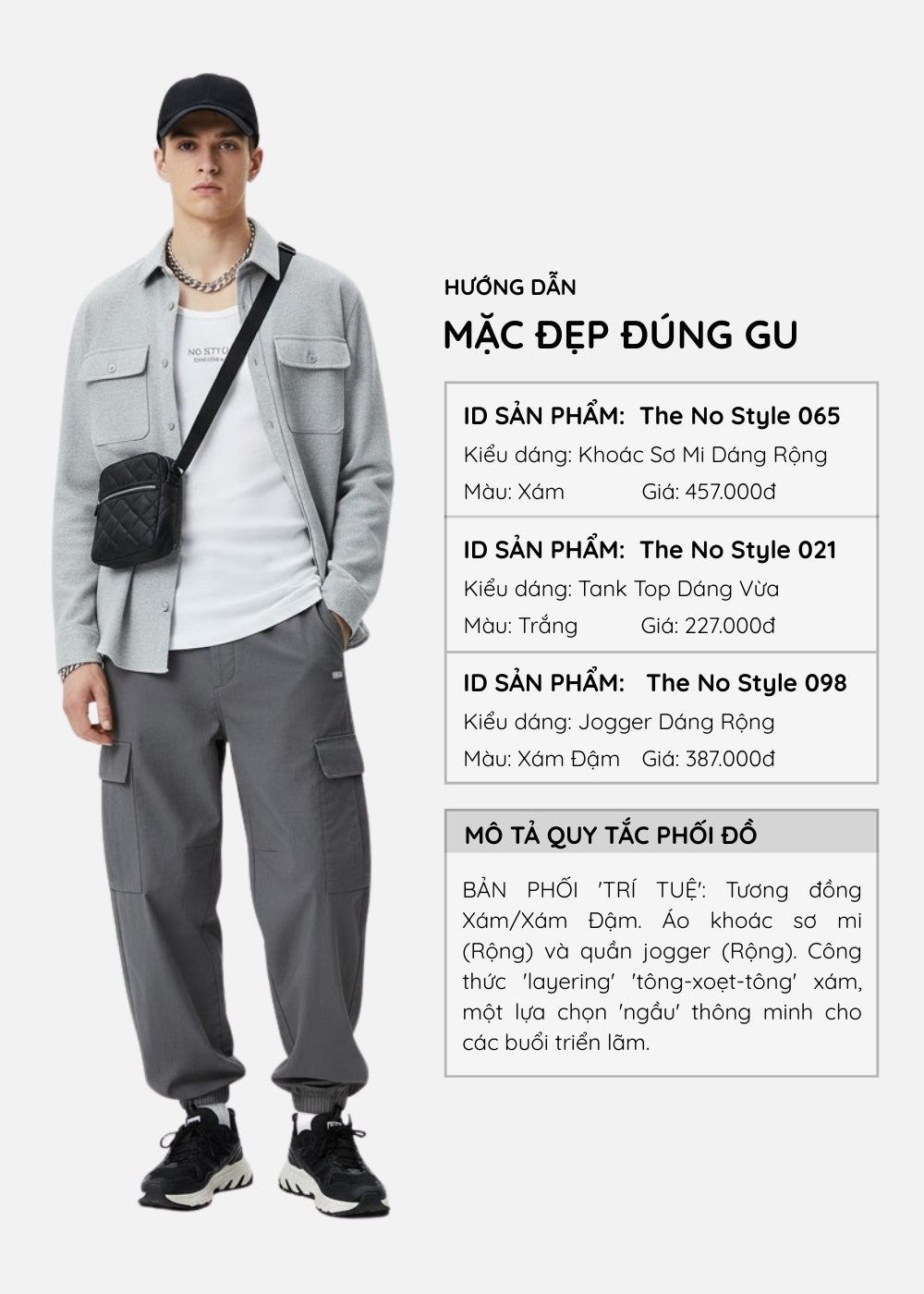 Áo Sơ Mi Khoác Corduroy Ít Nhăn The No Style 065 Xám