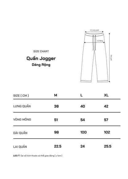 Quần Thun Bo Ống CloudTouch™ Co Giãn, Điều Chỉnh Được Độ Rộng Ống The No Style 096 Màu Đen Dáng Rộng Rãi F4