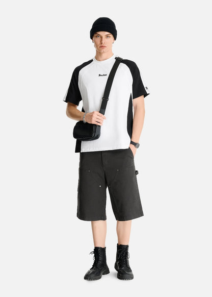 Quần Jean Short Loose Fit Nhiều Túi Multi Color Jean 013 Đen