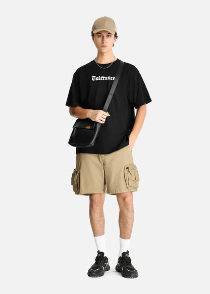 Áo Thun Graphic FlexFit™ Cotton Thoáng Da The No Style 113 Đen