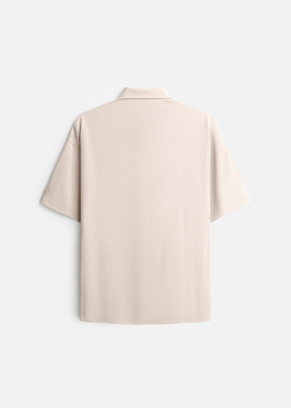 Áo Sơ Mi Tay Ngắn AirDry™ Thoáng Khí Ít Nhăn The No Style 117 Nâu Nhạt