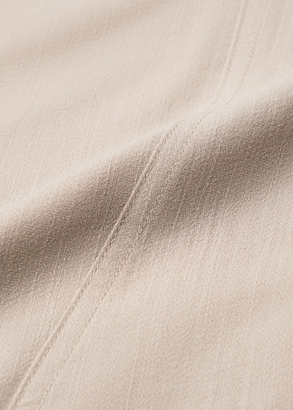 Áo Sơ Mi Tay Ngắn AirDry™ Thoáng Khí Ít Nhăn The No Style 117 Nâu Nhạt