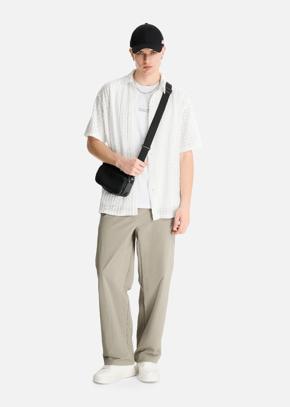 Quần Jogger Nhẹ Vải Hiệu Ứng The No Style 227 Nâu