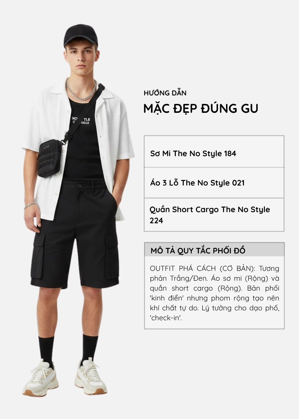 Áo Sơ Mi Tay Ngắn Vải Dệt Họa Tiết Nổi 3DFlexFit™ Mặc Siêu Thoáng The No Style 184 Màu Trắng Dáng Vừa Vặn F3