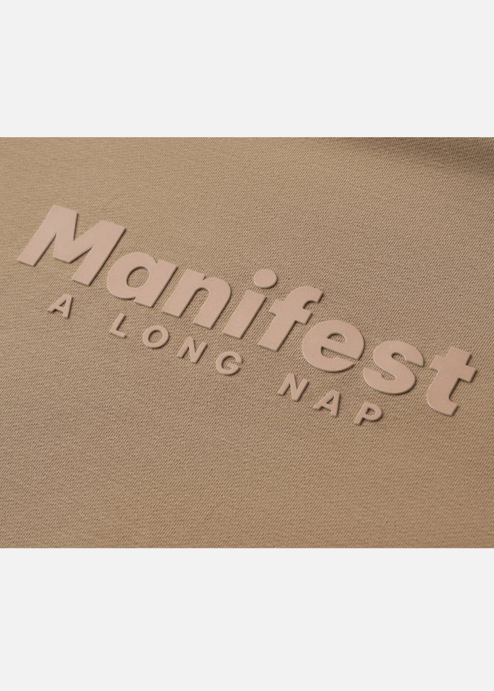 Áo Thun Boxy Raglan Hack Dáng CloudTouch™ In Nổi 3D The No Style 204 Nâu