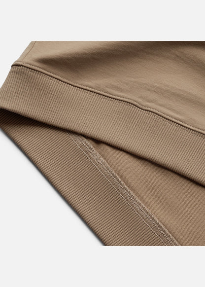 Áo Thun Boxy Raglan Hack Dáng CloudTouch™ In Nổi 3D The No Style 204 Nâu