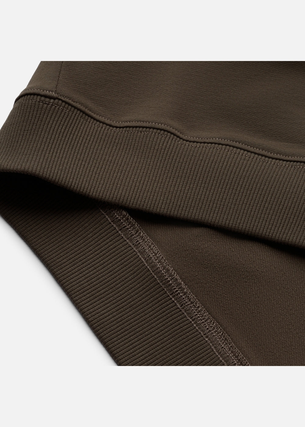 Áo Thun Boxy Raglan Hack Dáng CloudTouch™ In Nổi 3D The No Style 204 Nâu Đậm