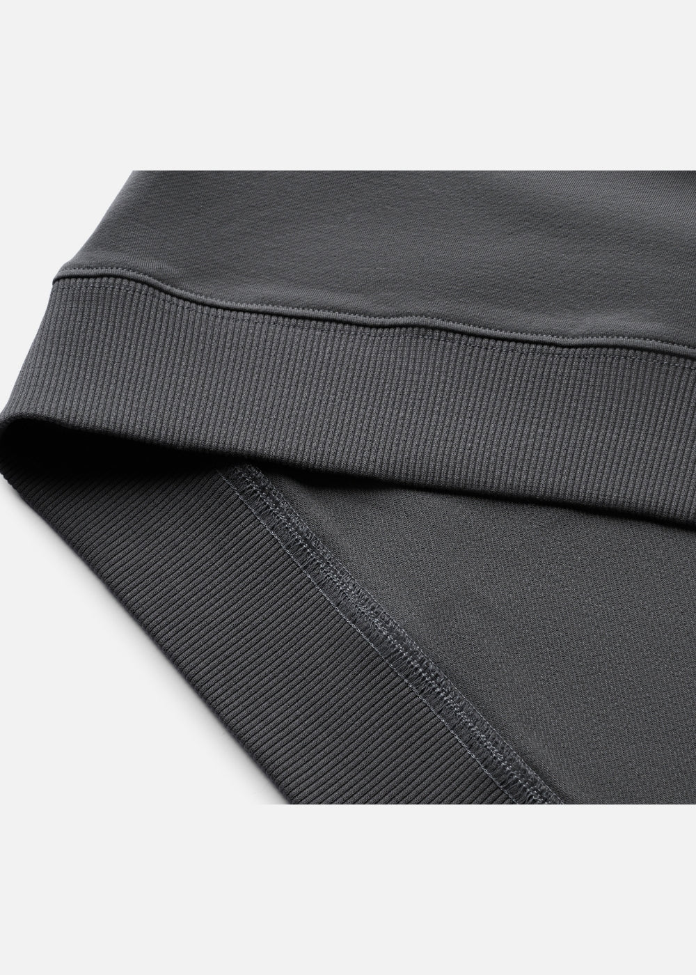 Áo Thun Boxy Raglan Hack Dáng CloudTouch™ In Nổi 3D The No Style 204 Xám Đậm