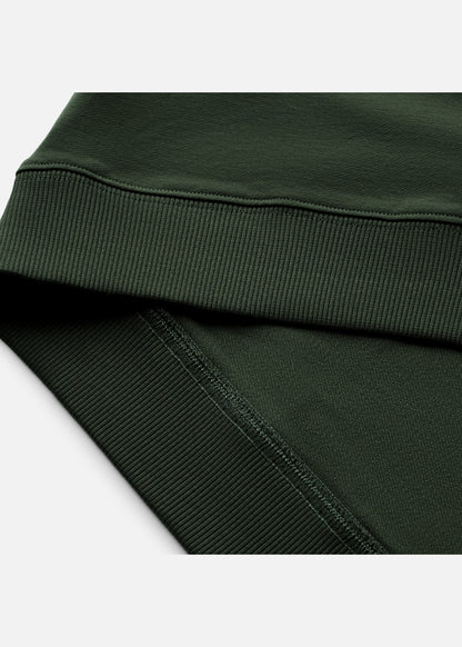 Áo Thun Boxy Raglan Hack Dáng CloudTouch™ In Nổi 3D The No Style 204 Xanh Lá Đậm