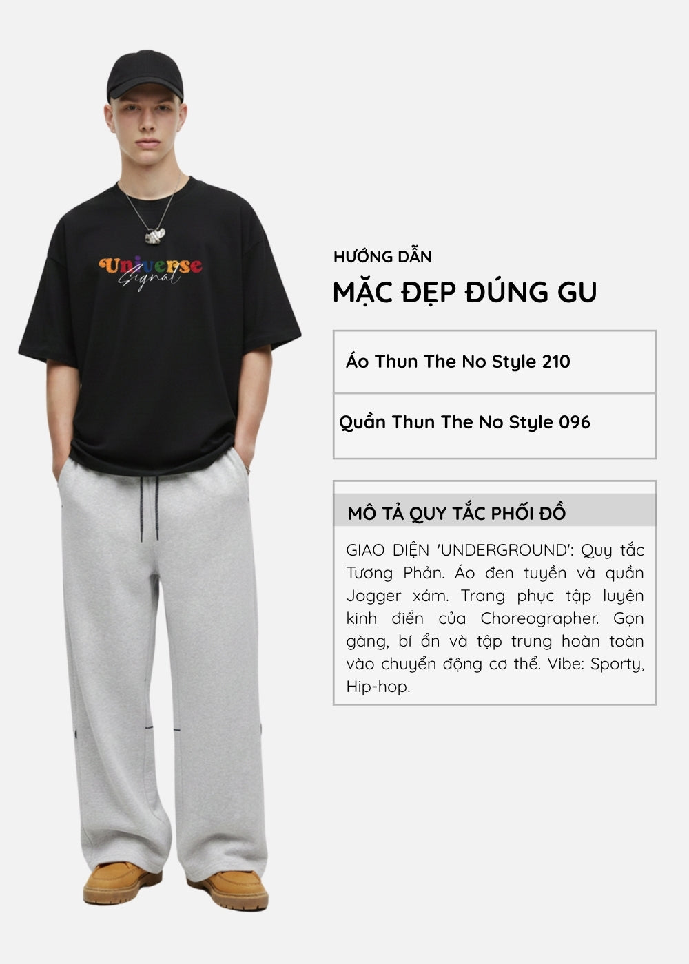 Quần Thun Bo Ống CloudTouch™ Co Giãn, Điều Chỉnh Được Độ Rộng Ống The No Style 096 Màu Xám Dáng Rộng Rãi F4
