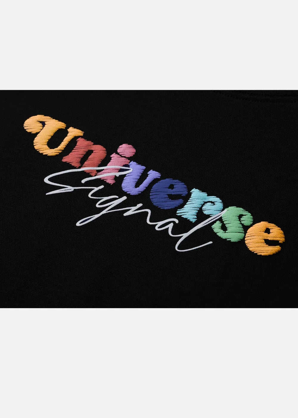 Áo Thun FlexFit™In Puff 3D Nổi "Universe" The No Style 210 Đen