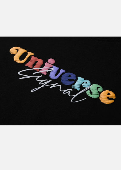 Áo Thun FlexFit™In Puff 3D Nổi "Universe" The No Style 210 Đen