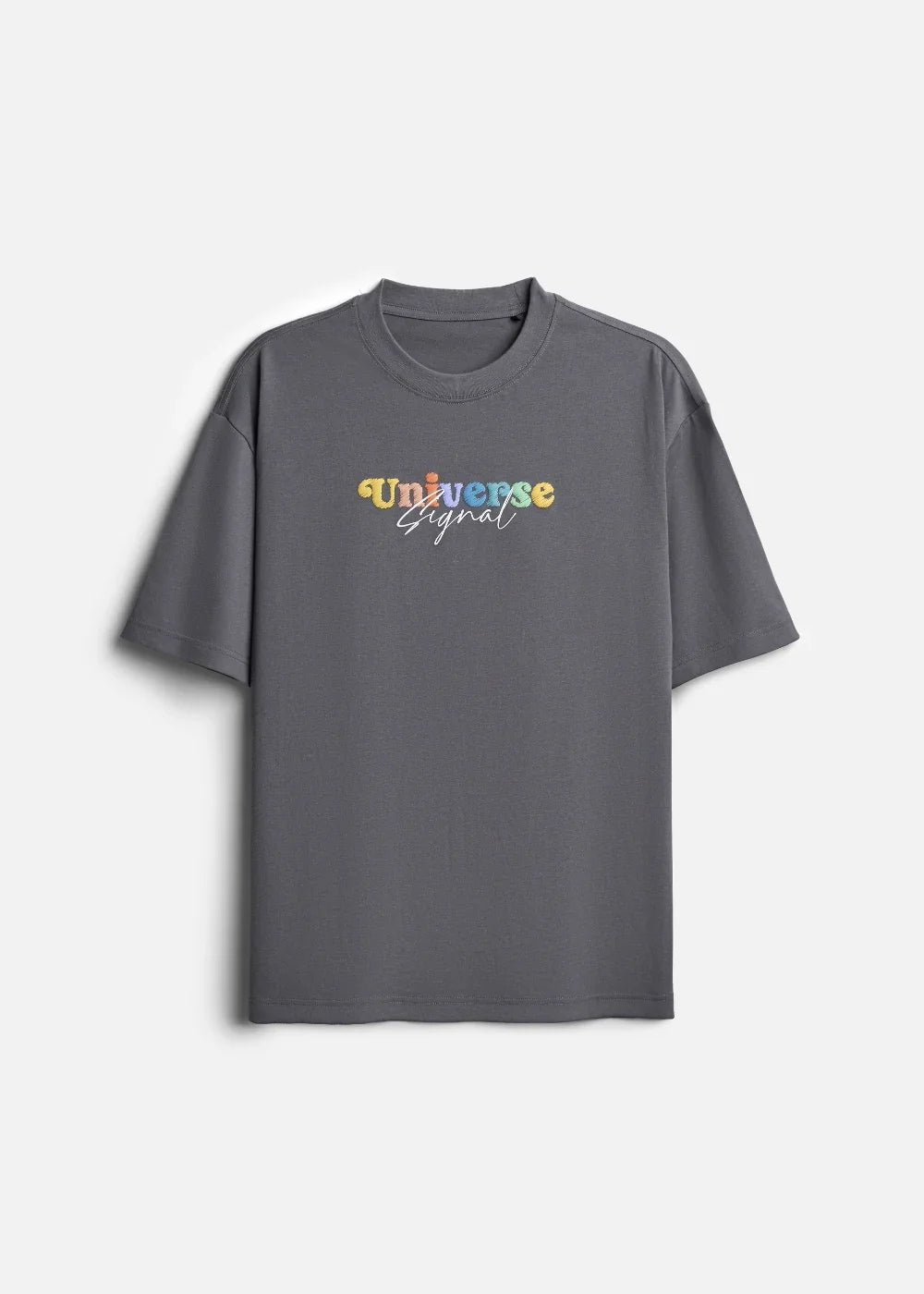 Áo Thun FlexFit™In Puff 3D Nổi "Universe" The No Style 210 Xám Đậm