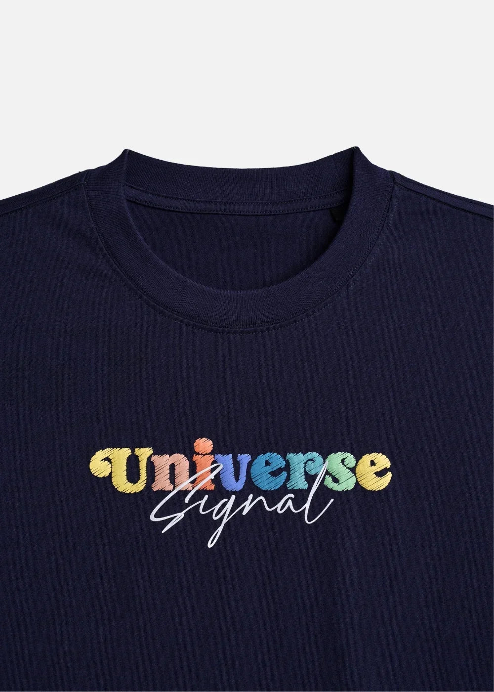 Áo Thun FlexFit™In Puff 3D Nổi "Universe" The No Style 210 Xanh Dương Đậm