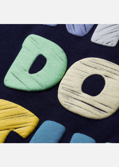 Áo Thun FlexFit™In Puff 3D Nổi "Universe" The No Style 210 Xanh Dương Đậm