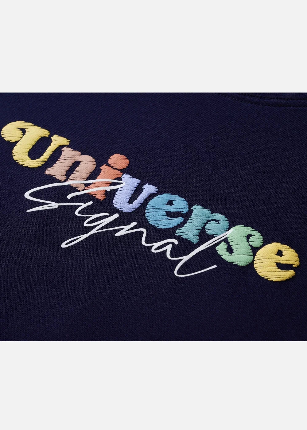 Áo Thun FlexFit™In Puff 3D Nổi "Universe" The No Style 210 Xanh Dương Đậm