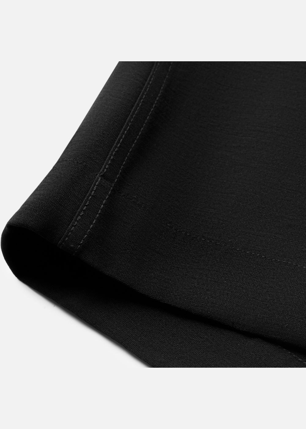 Áo Sơ Mi Tay Ngắn AirDry™ Hiệu Ứng Linen Mềm Mịn Giải Nhiệt The No Style 216 Đen