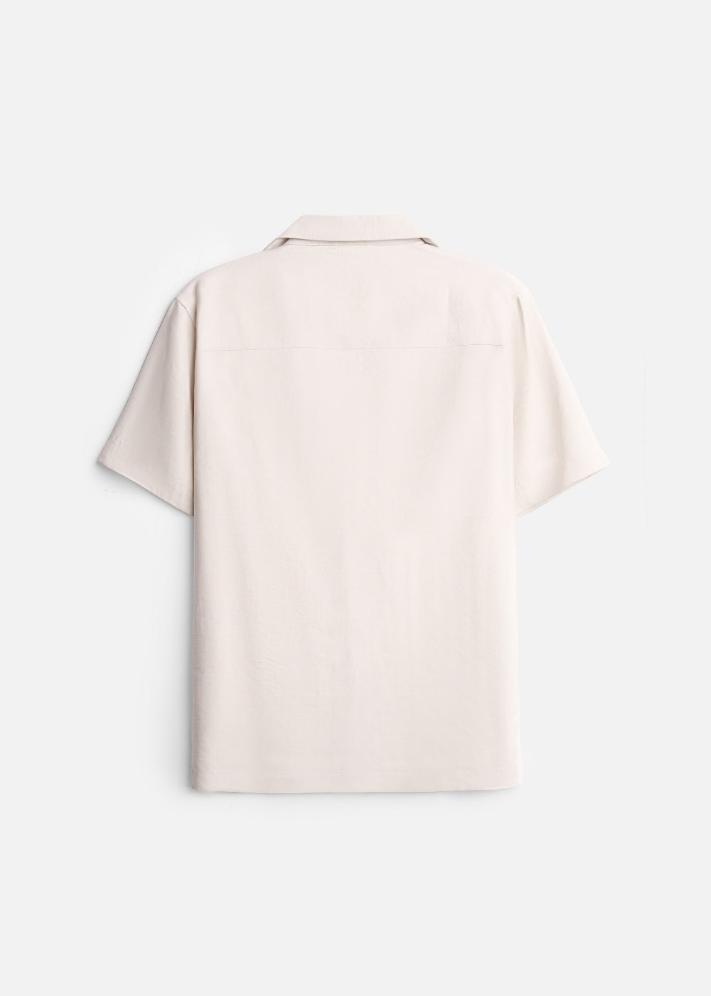 Áo Sơ Mi Tay Ngắn AirDry™ Hiệu Ứng Linen Mềm Mịn Giải Nhiệt The No Style 216 Nâu Nhạt