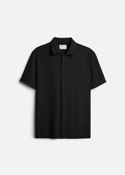 Áo Sơ Mi Tay Ngắn AirDry™ Siêu Thoáng The No Style 217 Đen