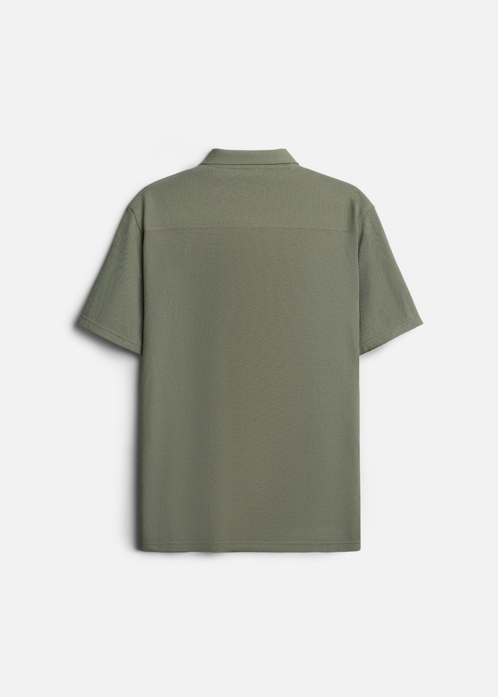 Áo Sơ Mi Tay Ngắn AirDry™ Siêu Thoáng The No Style 217 Xanh Lá Đậm