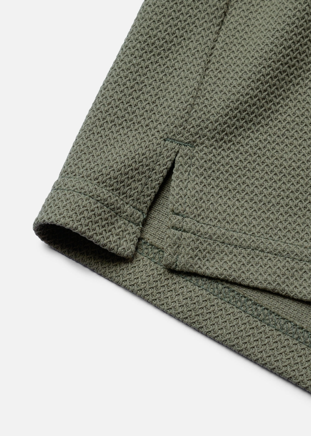 Áo Sơ Mi Tay Ngắn AirDry™ Siêu Thoáng The No Style 217 Xanh Lá Đậm